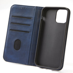 Miraculous Medal Blue Leather Folio Case for iPhone 12 mini